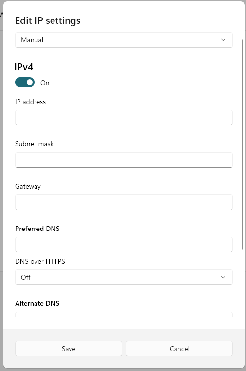 Incorrect Computer DNS Settings